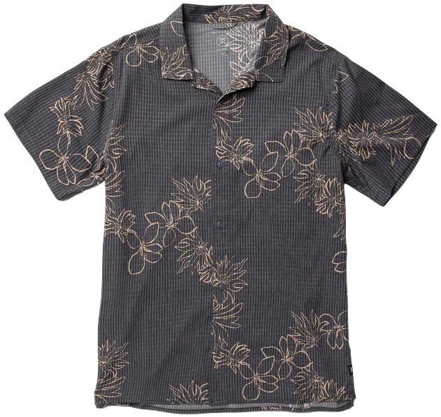 Bless Up Trail Shirt - Mens - onyx floral 1