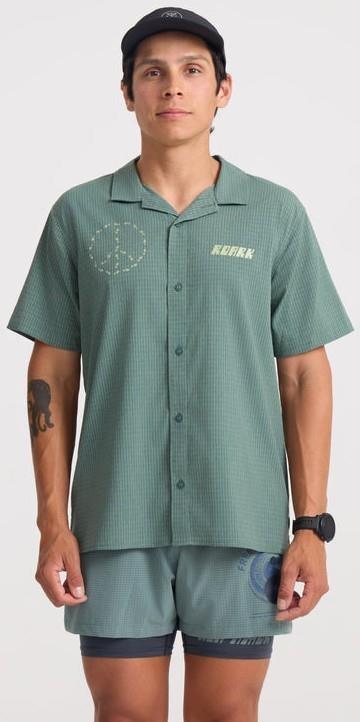 Bless Up Trail Shirt - Mens - slate green 1