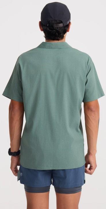 Bless Up Trail Shirt - Mens - slate green 1