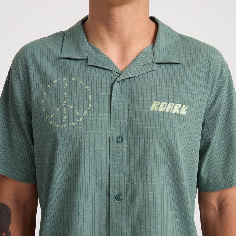 Bless Up Trail Shirt - Mens - slate green 1