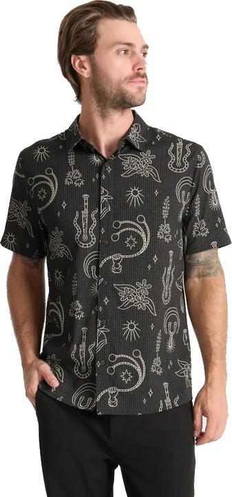 Bless Up Woven Shirt - Mens - black gaucho 1