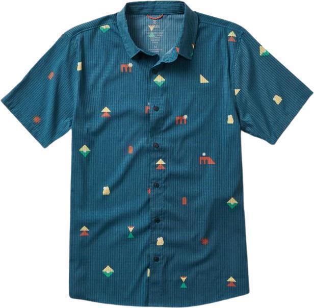 Bless Up Woven Shirt - Mens - costa 1