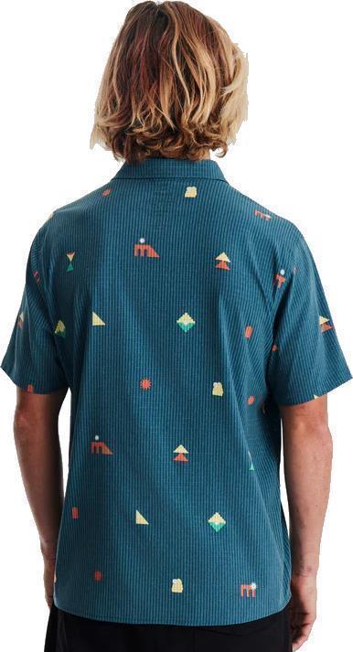 Bless Up Woven Shirt - Mens - costa 1