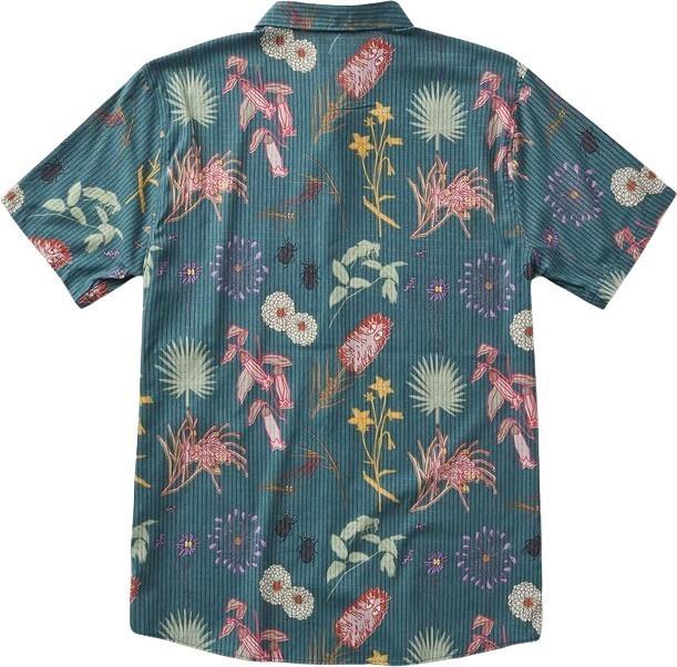 Bless Up Woven Shirt - Mens - deep sea 1