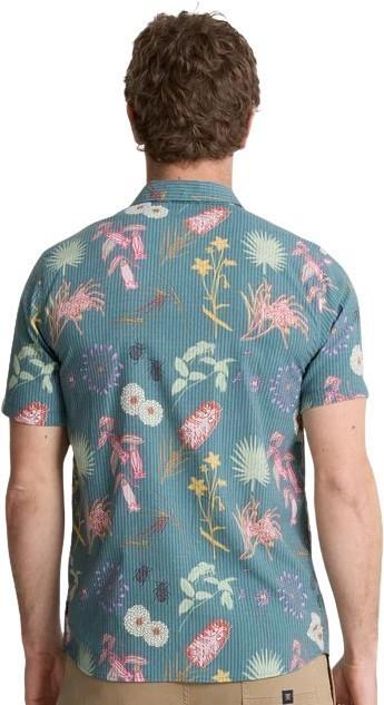 Bless Up Woven Shirt - Mens - deep sea 1