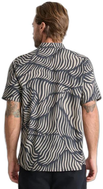 Bless Up Woven Shirt - Mens - grey 1