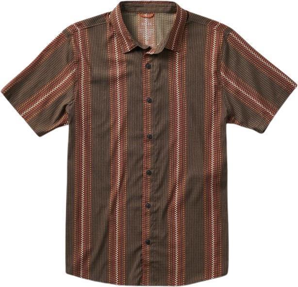 Bless Up Woven Shirt - Mens - herringbone military 1