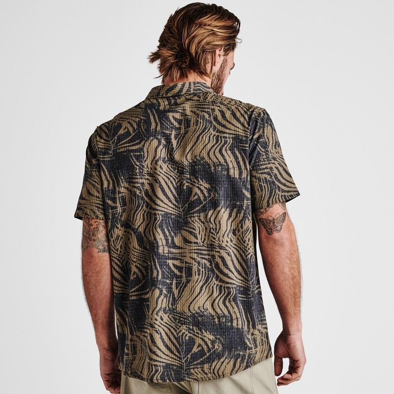 Bless Up Woven Shirt - Mens - military 1