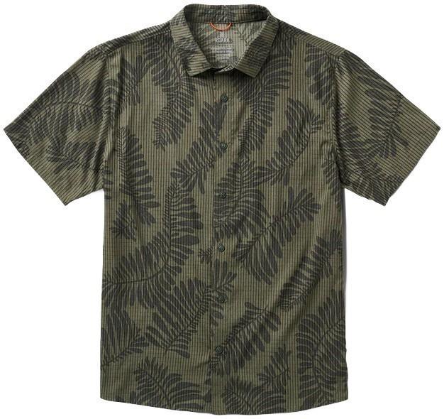 Bless Up Woven Shirt - Mens - military kelp 1