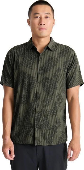 Bless Up Woven Shirt - Mens - military kelp 1