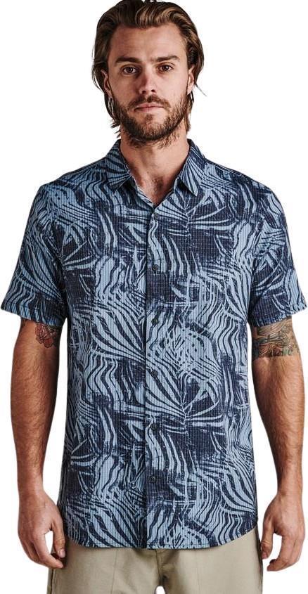 Bless Up Woven Shirt - Mens - navy 1