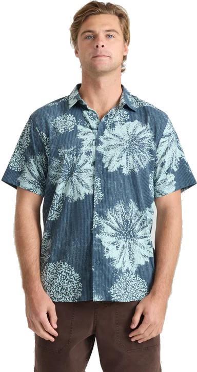 Bless Up Woven Shirt - Mens - navy pukpulko 1