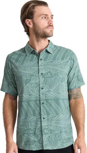 Bless Up Woven Shirt - Mens - slate green 1