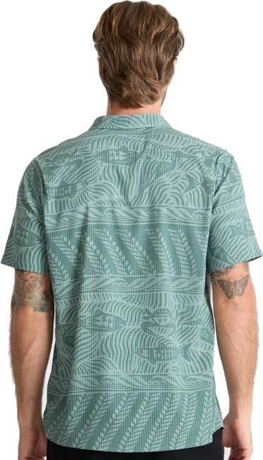 Bless Up Woven Shirt - Mens - slate green 1