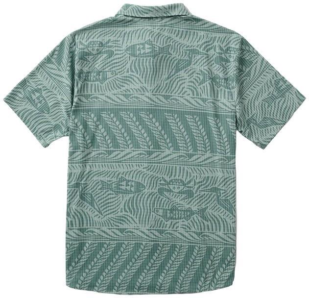 Bless Up Woven Shirt - Mens - slate green 1