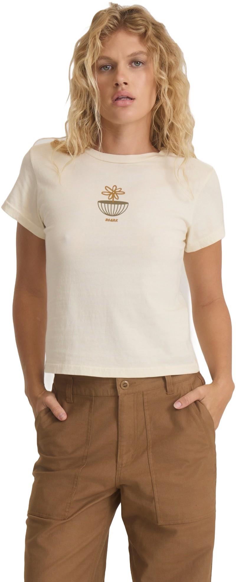 Bloom Muse Tee SS - Womens - bone 1
