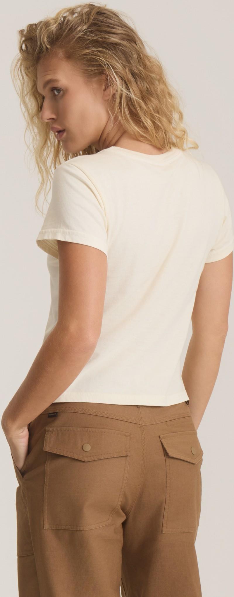 Bloom Muse Tee SS - Womens - bone 1