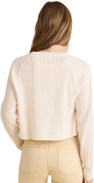 Bluffs Cardigan - Womens - eggshell 1