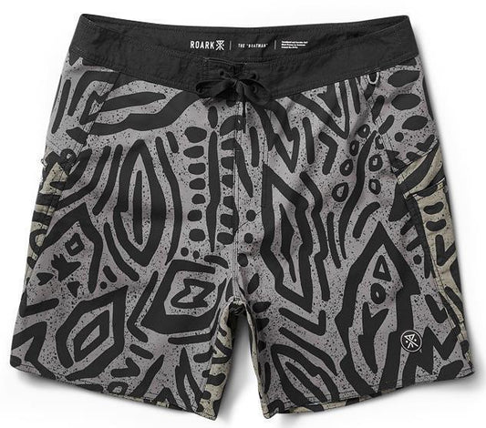 Boatman Boardshorts, 17" Inseam - Mens - dark military 1