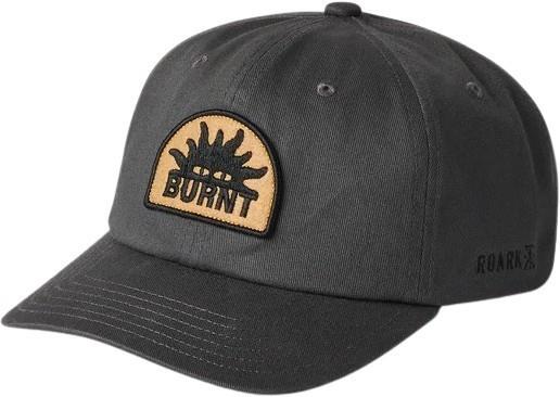Burnt Nomad Snapback Hat - charcoal 1