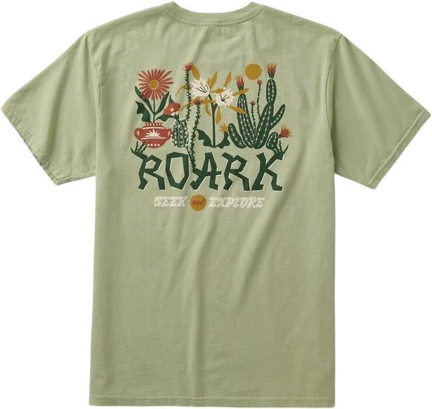 Cactus Garden SS Tee - Mens - seafoam 1