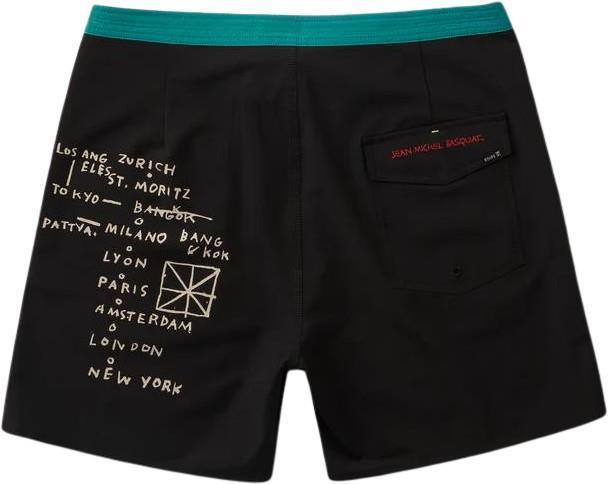 Chiller Boardshorts, 17" Inseam - Mens - Mixtape Basquiat 2