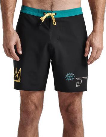 Chiller Boardshorts, 17" Inseam - Mens - Mixtape Basquiat 3