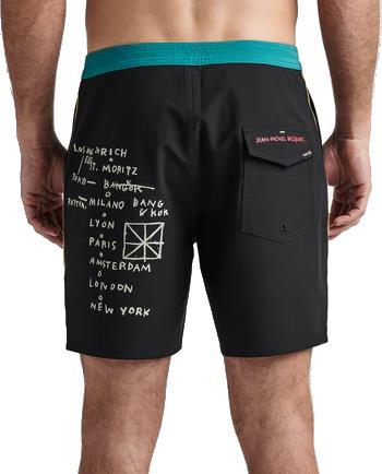 Chiller Boardshorts, 17" Inseam - Mens - Mixtape Basquiat 4