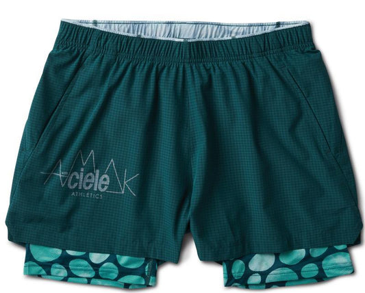 Ciele X Run Amok - Bommer Shorts, 3.5" Inseam - Mens - Evergreen 1