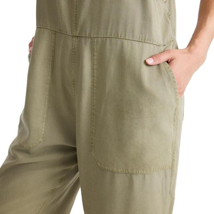 Costa Jumpsuit - Womens - dusty olive 1