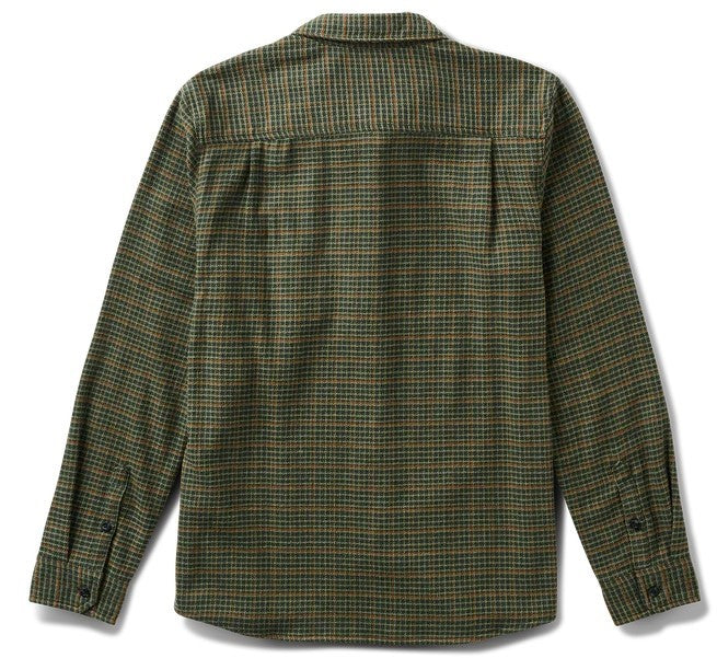 Crossroads LS Flannel - Mens - dark forest 1