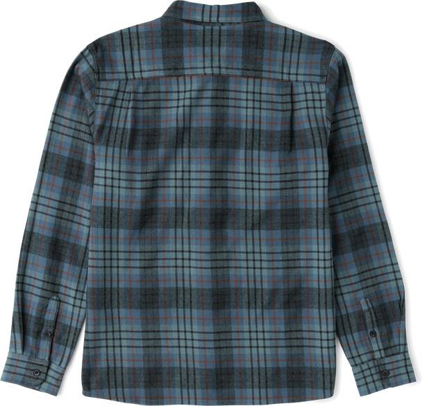 Crossroads LS Flannel - Mens - dark slate 1
