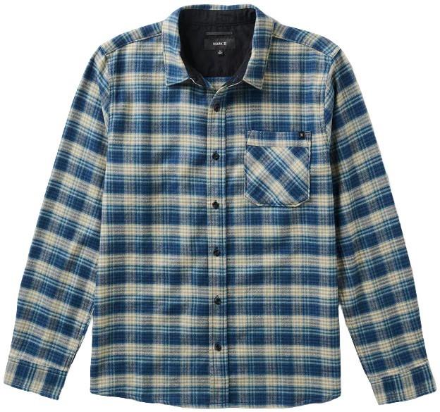 Crossroads LS Flannel - Mens - deep blue 1