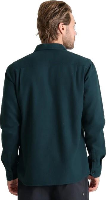Crossroads LS Flannel - Mens - deep navy herringbone 1
