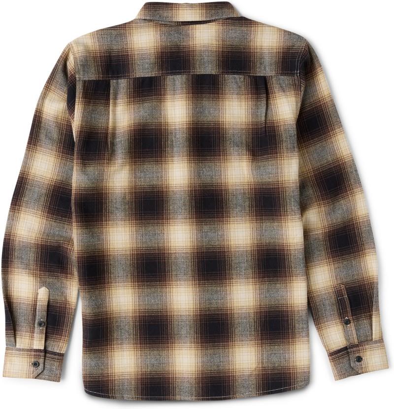 Crossroads LS Flannel - Mens - faded brown 1