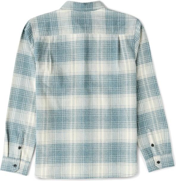 Crossroads LS Flannel - Mens - hazy blue 1