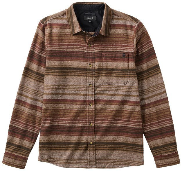 Crossroads LS Flannel - Mens - red clay 1