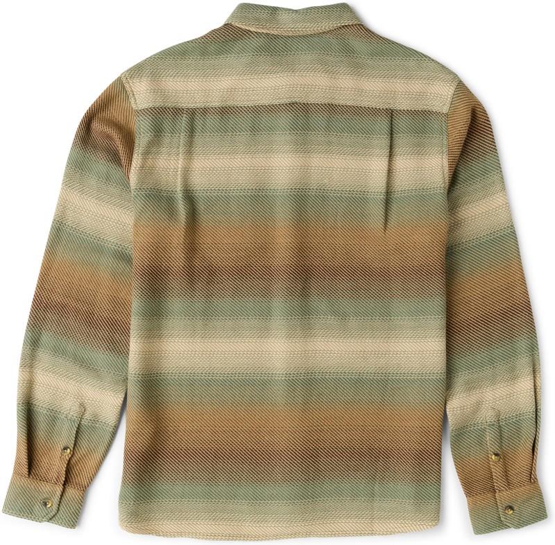 Crossroads LS Flannel - Mens - sand 1