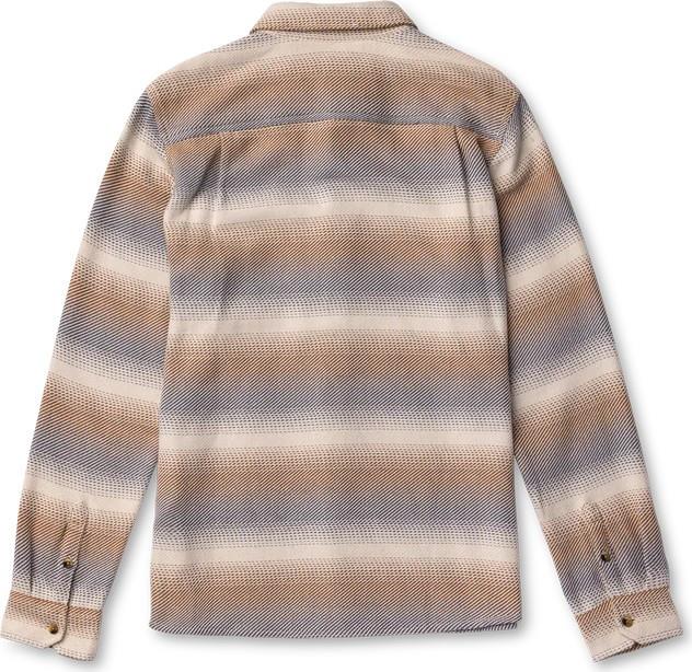 Crossroads LS Flannel - Mens - stripe bone 1