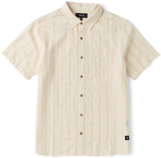 Crosswinds SS Woven - Mens - unbleached 1