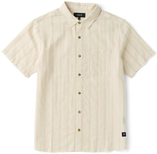 Crosswinds SS Woven - Mens - unbleached 1