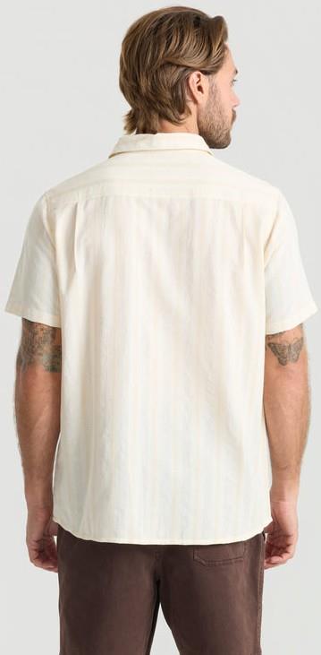 Crosswinds SS Woven - Mens - unbleached 1
