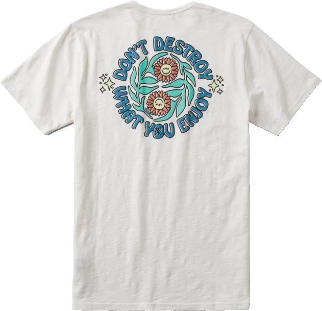 Destroy Enjoy Premium Tee - Mens - Off White 1