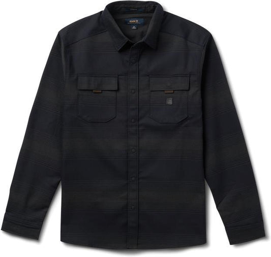 Diablo Flannel - Mens - dark navy stripes 1