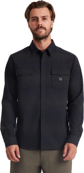 Diablo Flannel - Mens - dark navy stripes 1