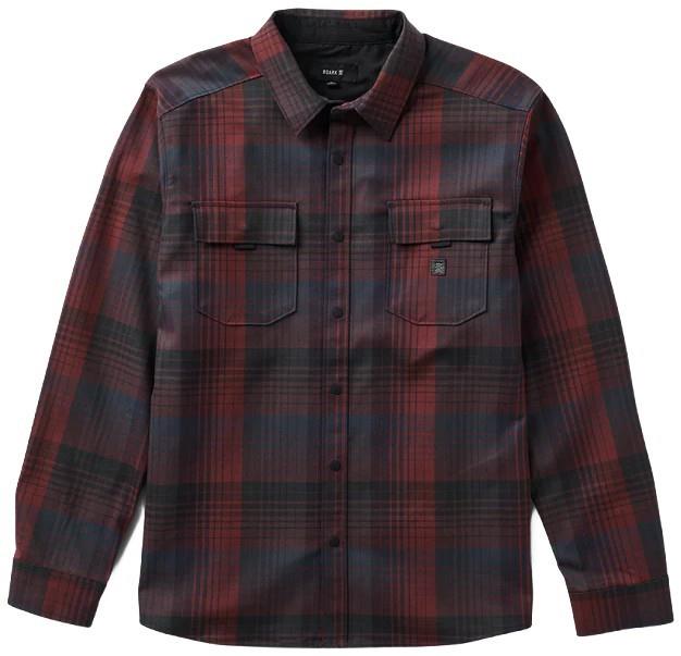 Diablo Flannel - Mens - sangria 1