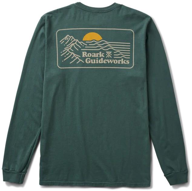 Earth & Sea LS Tee - Mens - slate green 1