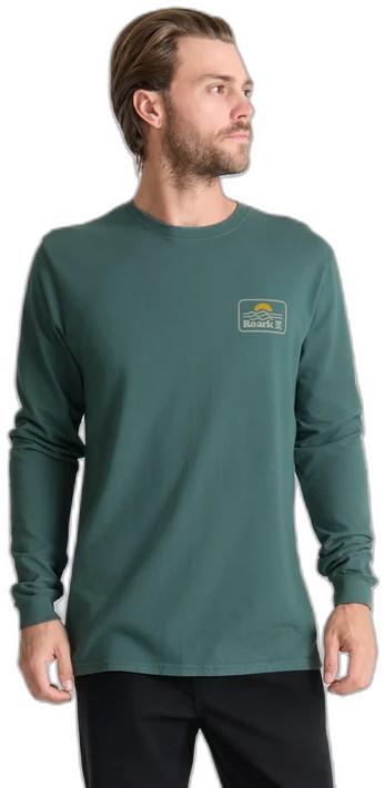 Earth & Sea LS Tee - Mens - slate green 1