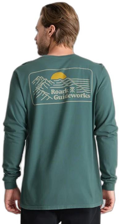 Earth & Sea LS Tee - Mens - slate green 1