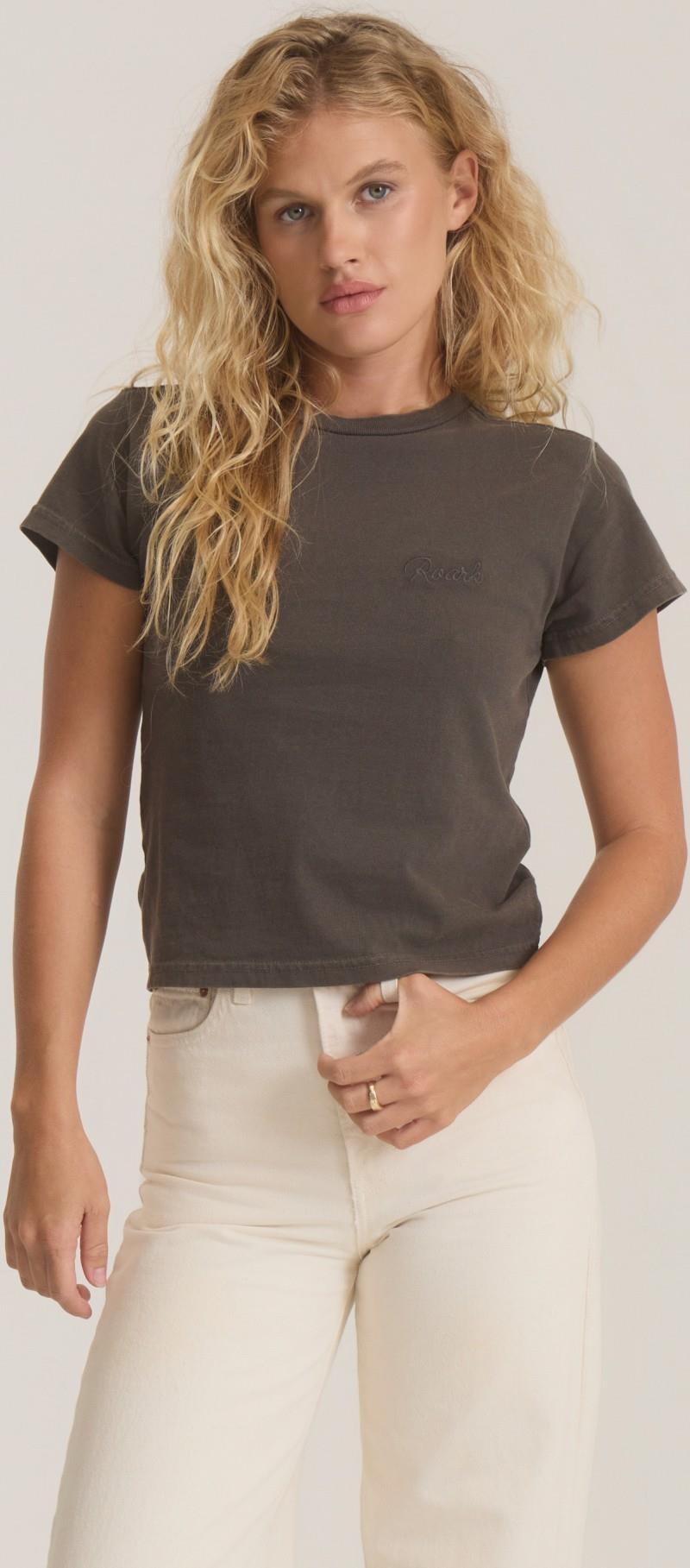 Everyday SS Tee - Womens - coco bean 1